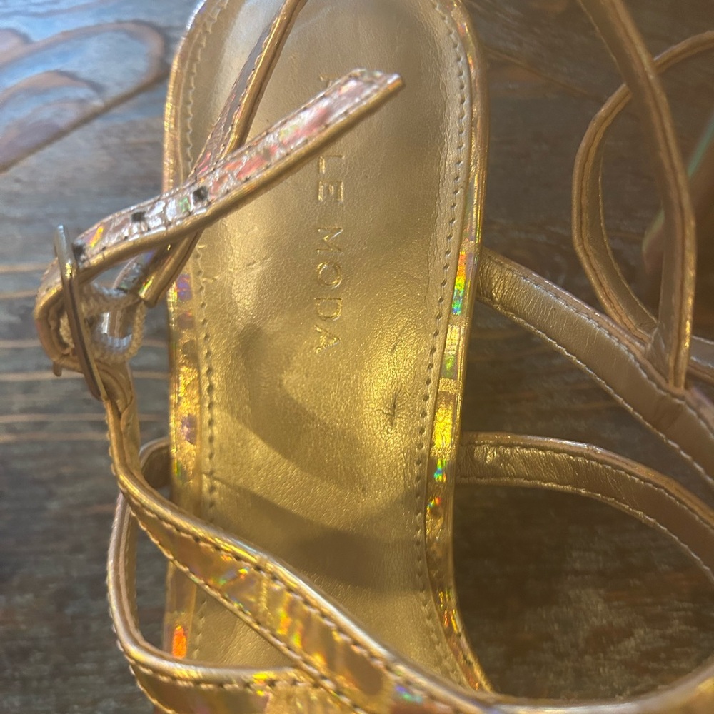 Pelle Moda heels, gently worn. 8.5. - Picture 5 of 6